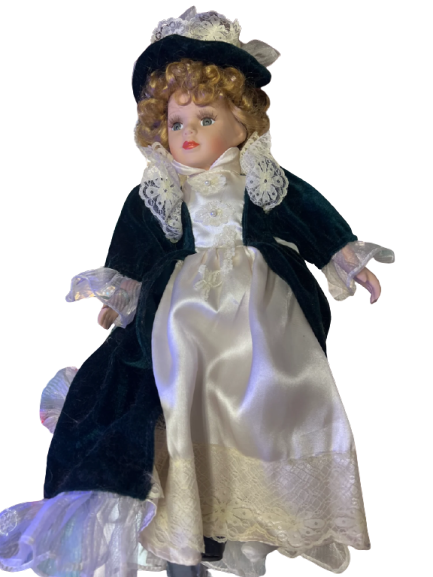 Victorian Porcelain Collector Doll