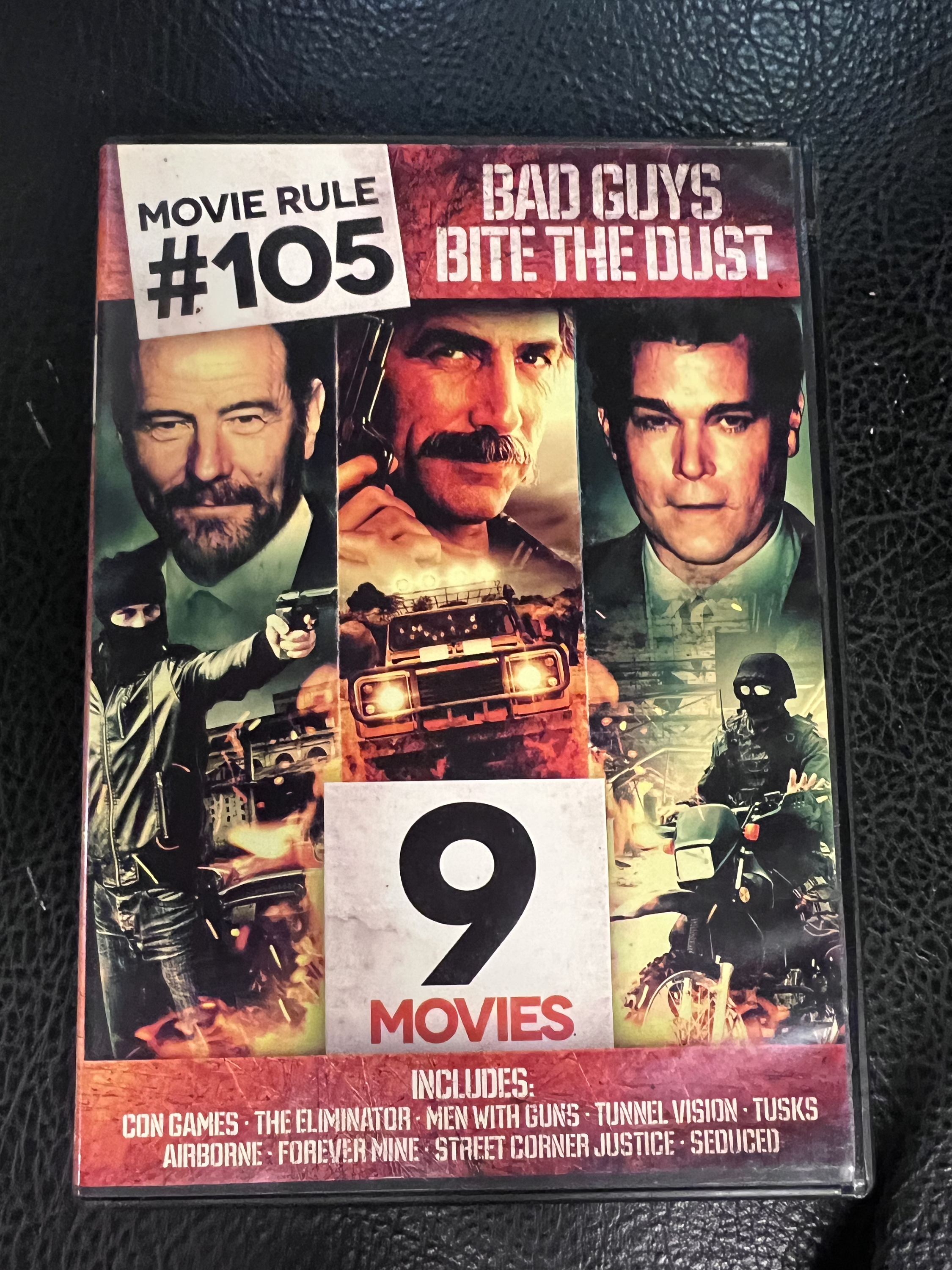 Movie Rule #105 – Bad Guys Bite the Dust (9 Movies)